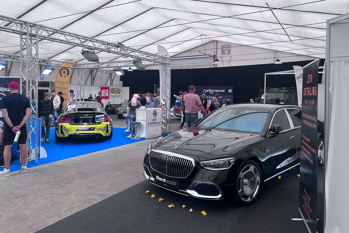 auto kaitsekiletamine Maybach Motoshow 2024