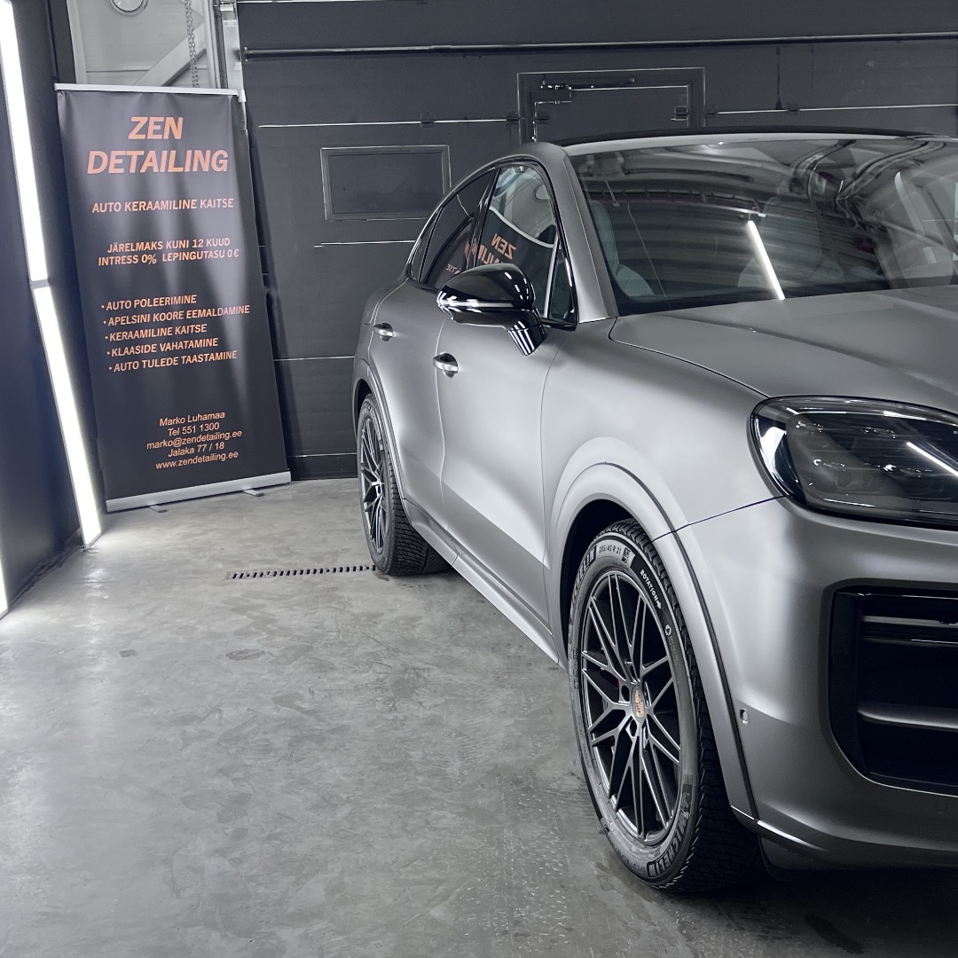 Matt PPF - kaitsekile - Porsche Cayenne Turbo E-hybrid
