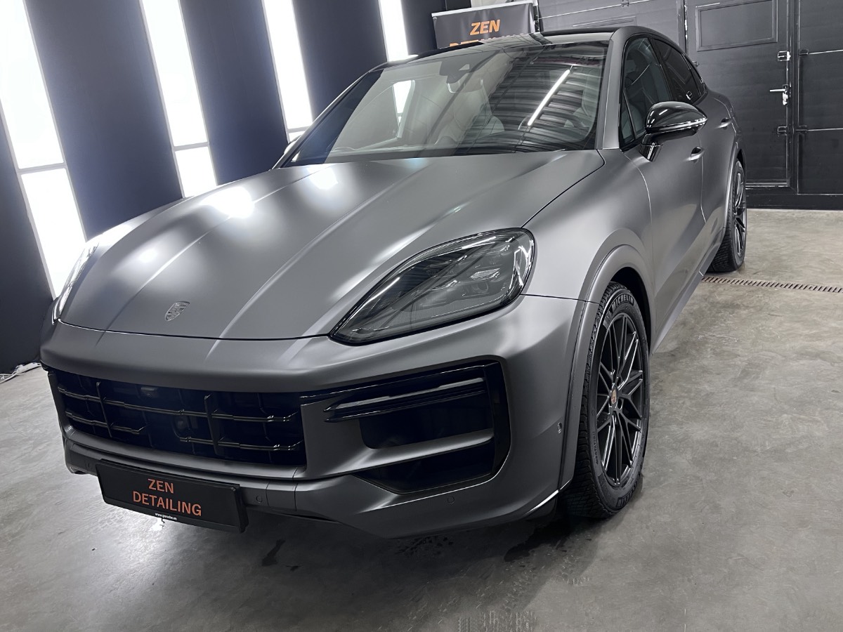 Matt PPF - kaitsekile - Porsche Cayenne Turbo E-hybrid